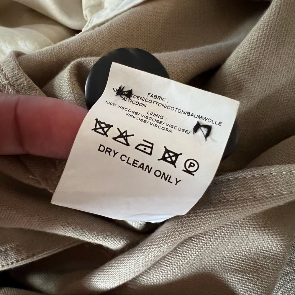 Surface to Air Trench Coat Size 36 - Picture 6 of 9